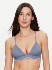 Calvin Klein Underwear Biustonosz braletka 000QF7077E Niebieski. Niebieskie biustonosze Calvin Klein Underwear, bez wzorów, z syntetyku. Za 129.99 zł.