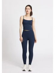 Rethinkit Legginsy sportowe "All day" w kolorze granatowym rozmiar: XL. Niebieskie legginsy Rethinkit, bez wzorów, z materiału, sportowe. Za 158.47 zł.