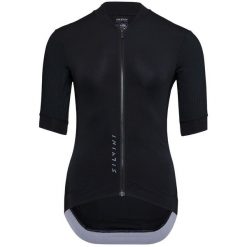 Koszulka rowerowa (z krótkim rękawem) damska SILVINI Women Jersey TRAFOIA. Czarne t-shirty sportowe Silvini, m, bez wzorów, z jersey, bez ramiączek. Za 284.12 zł.