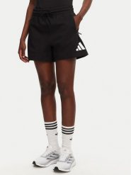 Adidas Szorty sportowe Z.N.E. JC5395 Czarny Loose Fit. Czarne szorty sportowe adidas, bez wzorów, z bawełny. Za 209.99 zł.