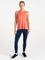 Dare 2b Top funkcyjny "Gravitate Vest" w kolorze brzoskwiniowym rozmiar: 38. Pomarańczowe topy sportowe Dare 2b, bez wzorów, z materiału. Za 61.75 zł.