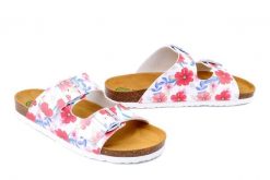 DR. BRINKMANN 700870-03 weiss, klapki damskie. Klapki Dr. Brinkmann, bez wzorów, bez obcasa, bez zapięcia. Za 174.90 zł.