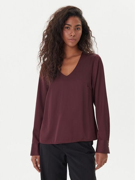 ONLY Bluzka Mika 15361191 Fioletowy Regular Fit. Fioletowe bluzki ONLY, m, bez wzorów, z syntetyku, bez kołnierzyka, bez ramiączek. Za 99.99 zł.