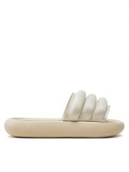 Adidas Klapki adilette Zplaash IG6875 Beżowy. Brązowe klapki adidas, bez wzorów, z materiału, bez obcasa, bez zapięcia. Za 199.99 zł.