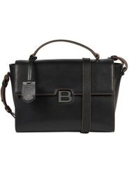 Burkely Skórzana torebka "Modest Meghan" w kolorze czarnym - 26 x 18 x 7 cm rozmiar: onesize. Czarne torebki klasyczne Burkely, bez wzorów, z materiału, przez ramię, bez dodatków. Za 284.45 zł.