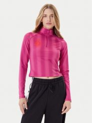 Adidas Bluza Half-Zip Graphic Football JW3638 Różowy Regular Fit. Czerwone bluzy adidas, xs, bez wzorów, z syntetyku, bez ramiączek, bez kaptura. Za 199.99 zł.