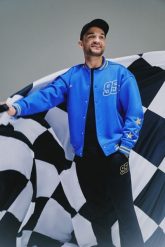 4F Bluza bomberka uniseks 4F x Bartosz Zmarzlik - niebieska XS. Niebieskie bluzy bez kaptura 4f, xs, bez wzorów, z dzianiny, bez kaptura. Za 219.99 zł.