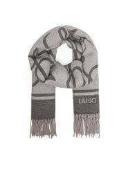 Liu Jo Szalik 2F6035 T0300 Czarny. Czarne szaliki i kominy Liu Jo, bez wzorów, z syntetyku. Za 299.99 zł.