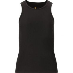 Damski tank top Athlecia Tinashe. Czarne topy Athlecia, bez wzorów, sportowe, bez kołnierzyka, bez ramiączek. Za 124.00 zł.