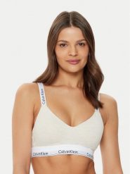 Calvin Klein Underwear Biustonosz bezfiszbinowy 000QF7059E Beżowy. Brązowe biustonosze Calvin Klein Underwear, bez wzorów, z bawełny. Za 159.99 zł.