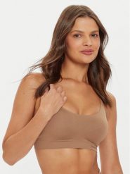 Chantelle Bielizna modelująca górna Smooth Comfort C10U10 Brązowy. Brązowa bielizna modelująca Chantelle, bez wzorów, z syntetyku. Za 189.99 zł.