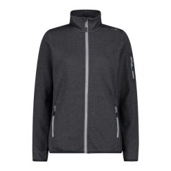 Bluza damska turystyczna CMP 34H6386. Szare bluzy CMP, l, bez wzorów, sportowe, bez ramiączek, bez kaptura. Za 248.50 zł.