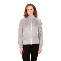 Bluza Polarowa Zimowa Damska TellTale. Białe bluzy z kapturem Trespass, na zimę, s, bez wzorów, z materiału, bez kaptura, na golfa. Za 165.99 zł.