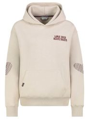 Sublevel Bluza w kolorze kremowym rozmiar: S. Brązowe bluzy z kapturem Sublevel, s, bez wzorów, z kapturem. Za 131.12 zł.