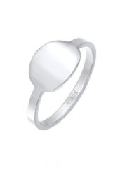 Elli Damski sygnet Basic Trend Geo Minimal wykonany ze srebra próby 925 Sterling Silver Pierścionki 1 ct. Szare pierścionki Elli, srebrne. Za 208.99 zł.