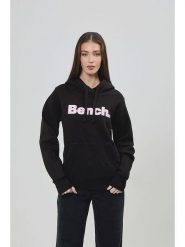 Bench Bluza "Tealy" w kolorze czarnym rozmiar: 42. Czarne bluzy Bench, bez wzorów, bez ramiączek, z kapturem. Za 122.96 zł.