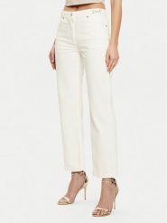 Guess Spodnie materiałowe 4BGA02 7173A Écru Regular Fit. Spodnie materiałowe Guess, z aplikacjami, z bawełny. Za 429.99 zł.