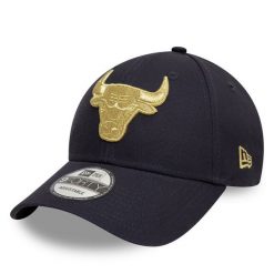 Czapka z daszkiem New Era. Niebieskie czapki z daszkiem New Era, bez wzorów. Za 89.99 zł.