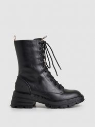 Pepe Jeans FOOTWEAR Botki "Soda Block" w kolorze czarnym rozmiar: 41. Czarne botki Pepe Jeans FOOTWEAR, bez wzorów, z jeansu, bez obcasa, bez zapięcia. Za 250.55 zł.