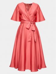 Swing Sukienka codzienna 5AF00900 Czerwony Relaxed Fit. Czerwone sukienki Swing, na co dzień, bez wzorów, z syntetyku, bez kołnierzyka, bez ramiączek, proste. Za 849.99 zł.
