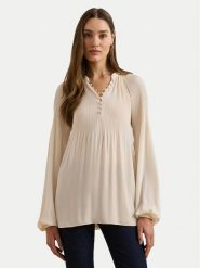 LAUREN RALPH LAUREN Bluzka 200909387003 Écru. Bluzki Lauren Ralph Lauren, l, bez wzorów, z syntetyku, bez kołnierzyka, bez ramiączek. Za 469.99 zł.