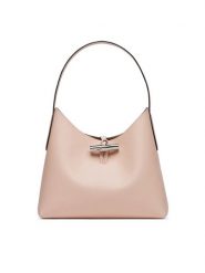 Longchamp Torebka 10153HCN Różowy. Czerwone torebki klasyczne Longchamp, bez wzorów, ze skóry, bez dodatków. Za 1,699.00 zł.