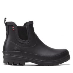 Kalosze Viking. Czarne kalosze Viking, bez wzorów, bez zapięcia. Za 179.99 zł.