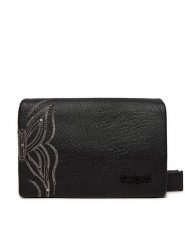 Desigual Torebka Goodall 24WAXP82 Czarny. Czarne listonoszki Desigual, bez wzorów, ze skóry, bez dodatków. Za 169.99 zł.