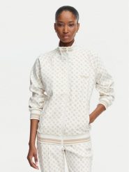Guess Bluza V5YQ03 KB212 Kremowy Regular Fit. Białe bluzy Guess, l, z aplikacjami, z syntetyku, bez ramiączek, bez kaptura. Za 434.99 zł.