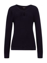 More & More Sweter w kolorze granatowym rozmiar: 40. Niebieskie swetry More & More, s, bez wzorów, z wiskozy, klasyczne, bez ramiączek. Za 79.21 zł.