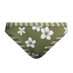 Dół od stroju kąpielowego ROXY Retro Revo Moderate. Zielone bikini Roxy, bez wzorów, retro. Za 83.99 zł.