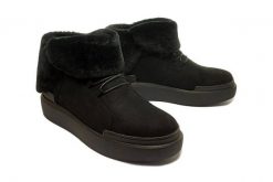 BIG STAR GG274990 czarny, botki damskie. Czarne botki BIG STAR, bez wzorów, retro, bez obcasa, bez zapięcia. Za 139.95 zł.