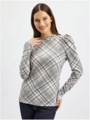 Orsay Sweter w kolorze szaro-kremowym rozmiar: M. Brązowe swetry Orsay, m, bez wzorów, bez ramiączek. Za 63.95 zł.