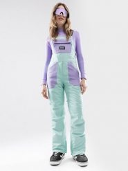 Siroko Spodnie narciarskie "B1-W" w kolorze fioletowo-turkusowym rozmiar: L. Różowe spodnie dresowe SIROKO, bez wzorów. Za 347.81 zł.