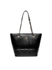 Nine West Torebka C-TRINITY-KY090 Czarny. Czarne shopper bag Nine West, bez wzorów, z tworzywa sztucznego, bez dodatków. Za 229.99 zł.