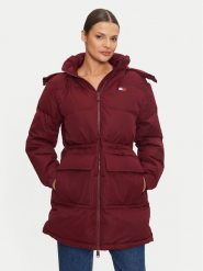 Tommy Jeans Kurtka puchowa Alaska DW0DW18821 Fioletowy Regular Fit. Fioletowe kurtki Tommy Jeans, s, bez wzorów, z jeansu, bez kaptura. Za 699.99 zł.