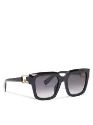 Furla Okulary przeciwsłoneczne WD00155 A.0116-O6000-4-401-20-CN-D Czarny. Czarne okulary przeciwsłoneczne Furla, bez wzorów, z tworzywa sztucznego, plastikowe. Za 969.99 zł.