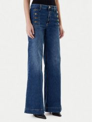 ViCOLO Jeansy DF5076 Niebieski Wide Leg. Niebieskie jeansy ViCOLO, xl, bez wzorów, z bawełny. Za 619.99 zł.