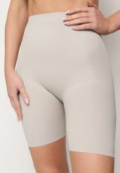 Jasnoszare Elastyczne Modelujące Majtki Push-Up z Wysokim Stanem Esubia. Szare bielizna modelująca Born2be, bez wzorów, z podwyższonym stanem. W wyprzedaży za 38.24 zł.