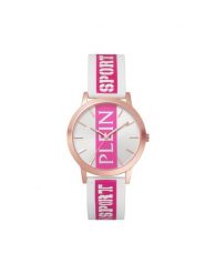 Plein Sport Zegarek Legend PSJBA0423 Biały. Białe, analogowe zegarki Plein Sport. Za 419.99 zł.