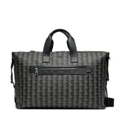 Torba Lacoste. Czarne torby podróżne Lacoste, bez wzorów. Za 739.99 zł.