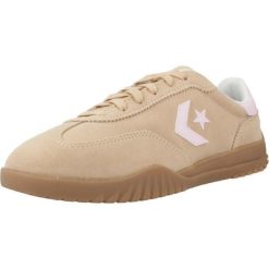Buty CONVERSE RUN STAR TRAINER OX Jasnobrązowy. Brązowe buty sportowe lifestyle Converse, bez wzorów, ze skóry, bez zapięcia. Za 388.99 zł.