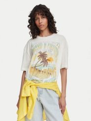 Billabong T-Shirt Sunset Mindset EBJZT00462 Kremowy Regular Fit. Białe t-shirty Billabong, s, bez wzorów, z bawełny, bez kołnierzyka, bez ramiączek. Za 159.99 zł.