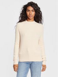 Calvin Klein Sweter K20K204767 Beżowy Regular Fit. Brązowe swetry Calvin Klein, m, bez wzorów, z syntetyku, bez ramiączek. Za 579.99 zł.