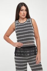 Top damski haftowany SPORTALM. Topy Sportalm, bez wzorów, bez kołnierzyka, bez ramiączek. Za 839.00 zł.