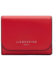 LIEBESKIND BERLIN Skórzany portfel "Lillian" w kolorze czerwonym - 10 x 8 x 3 cm rozmiar: onesize. Czerwone portfele Liebeskind Berlin, bez wzorów, z materiału. Za 211.81 zł.