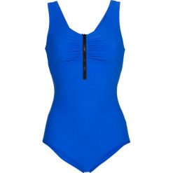 Kostium kąpielowy wyszczuplający bonprix błękit królewski. Bielizna modelująca marki bonprix. Za 49.99 zł.