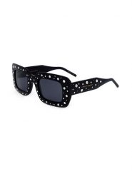 Carolina Herrera Damskie okulary przeciwsłoneczne w kolorze czarno-granatowym rozmiar: 50. Czarne okulary przeciwsłoneczne carolina herrera, bez wzorów, z tworzywa sztucznego, szklane. Za 284.95 zł.