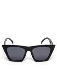 Jenny Fairy Okulary przeciwsłoneczne 4WF-014-SS24 Czarny. Czarne okulary przeciwsłoneczne Jenny Fairy, bez wzorów, z tworzywa sztucznego. Za 29.99 zł.