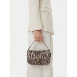 Torebka Eva Minge. Szare listonoszki Eva Minge, bez wzorów, bez dodatków. Za 229.99 zł.